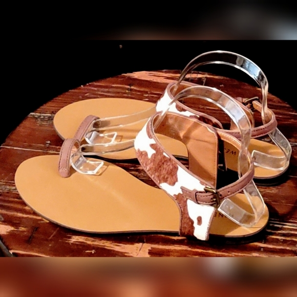 Nine West Cowhide Sandals/Flats - Picture 5 of 8